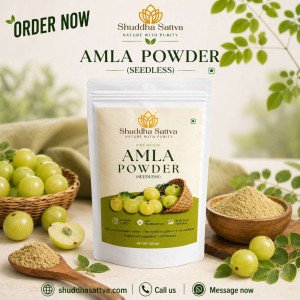 Amla Powder (Seedless)(100gm) | Indian Gooseberry